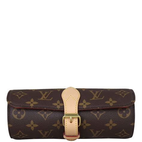 louis vuitton 3 watch case monogram replica